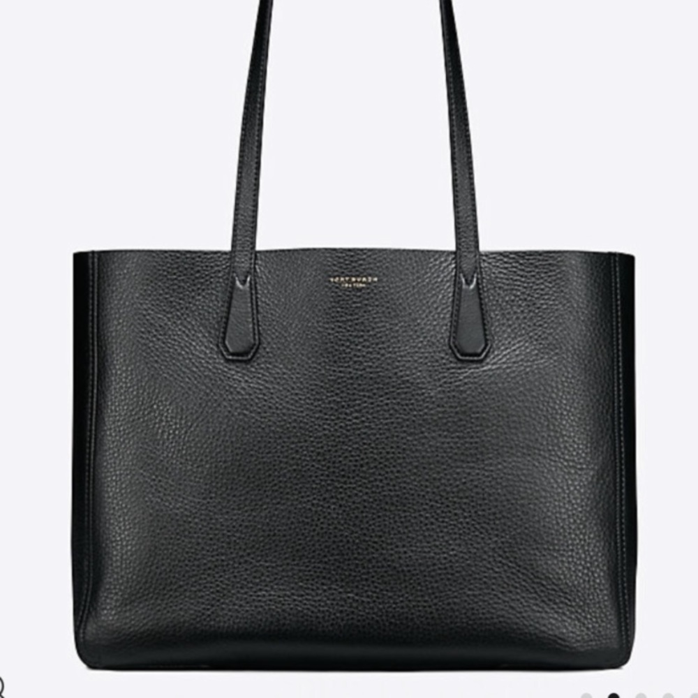 ⛔️SOLD/Authentic Tory Burch Rev.leather tote/pouch - Picture 3 of 8